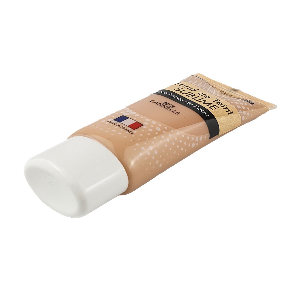 Fond de teint Sublime Miss Europ Tous types de peau n°03 cannelle 35 ml