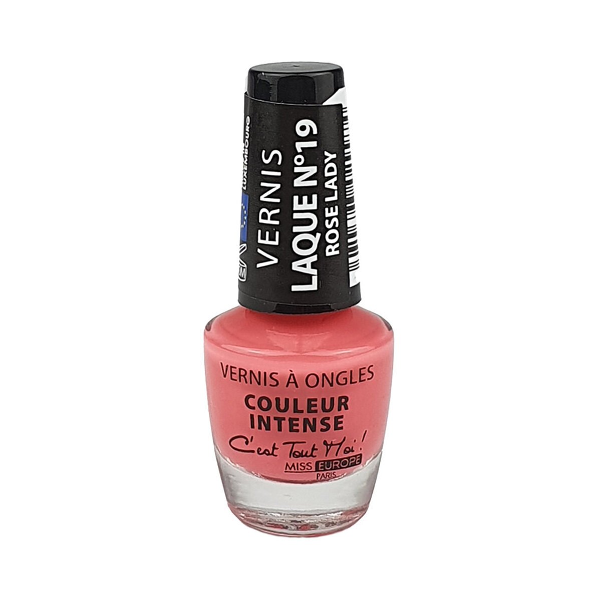 Nail polish Miss Europ Laque n ° 19 pink lady 11 ml