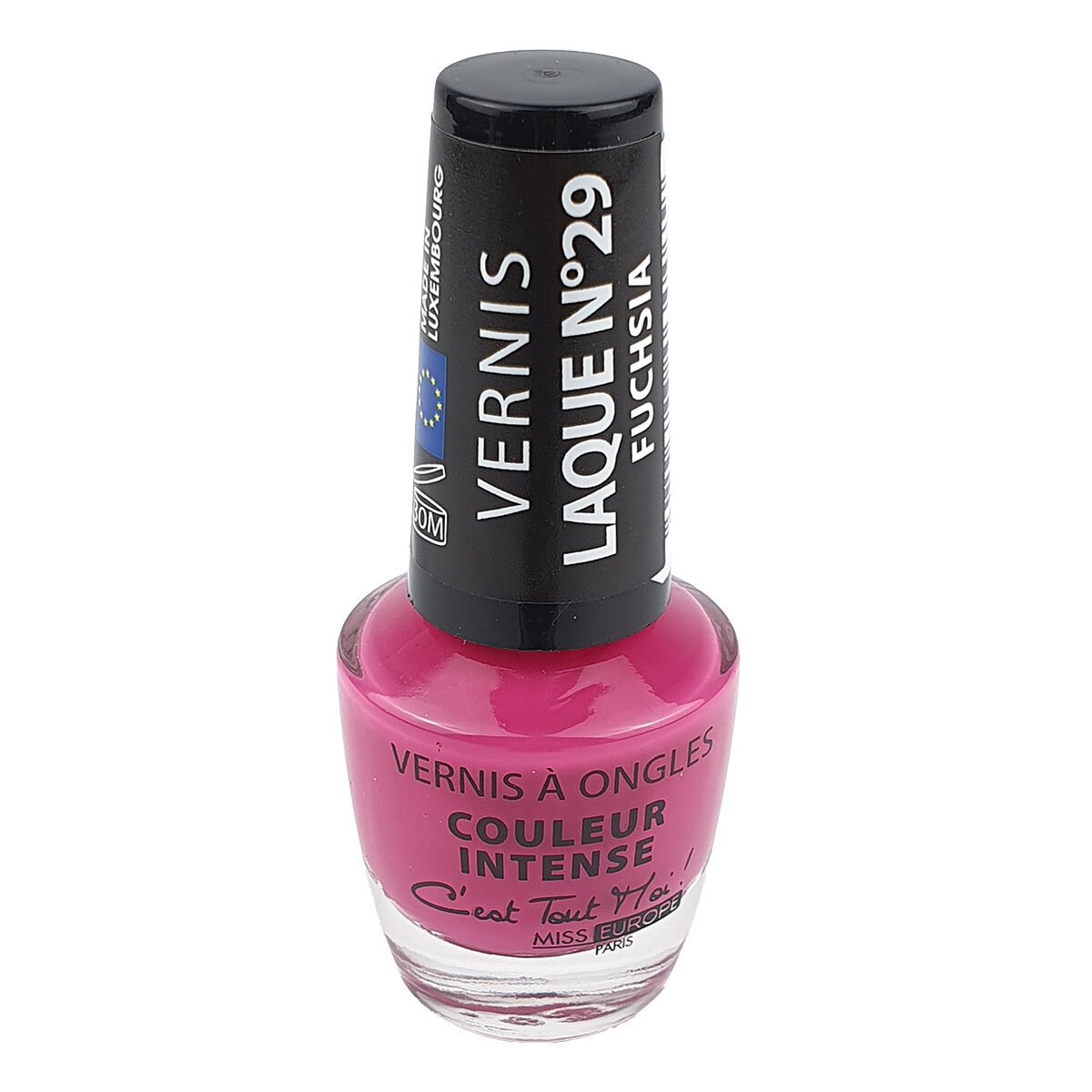 Nail polish Miss Europ Laque n ° 29 fuchsia 11 ml