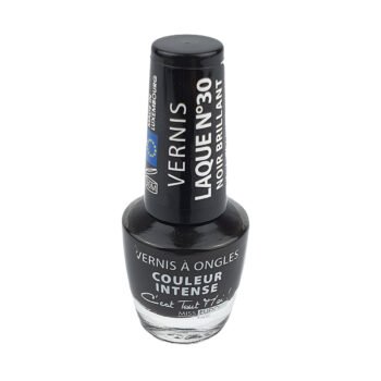 Nail polish Miss Europ Laque n ° 30 shiny black 11 ml