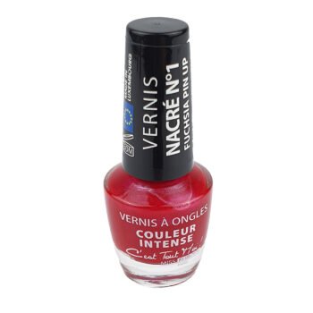 Nail polish Miss Europ Pearly n ° 01 fuchsia pin up 11 ml
