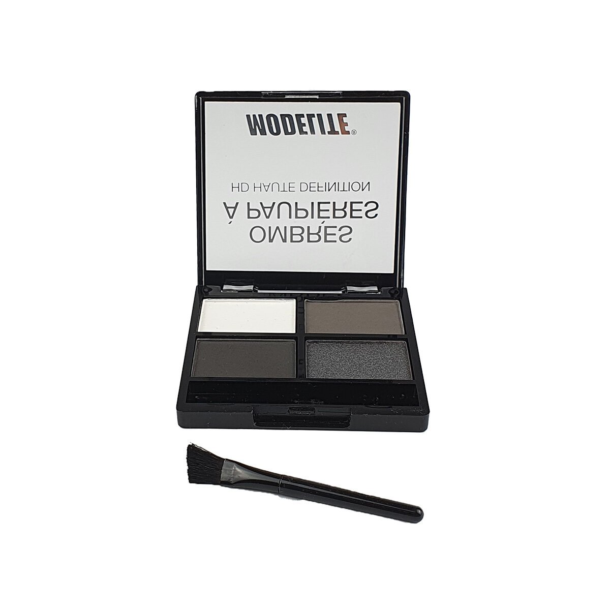 Modelite HD eyeshadow palette n ° 05 black with brush