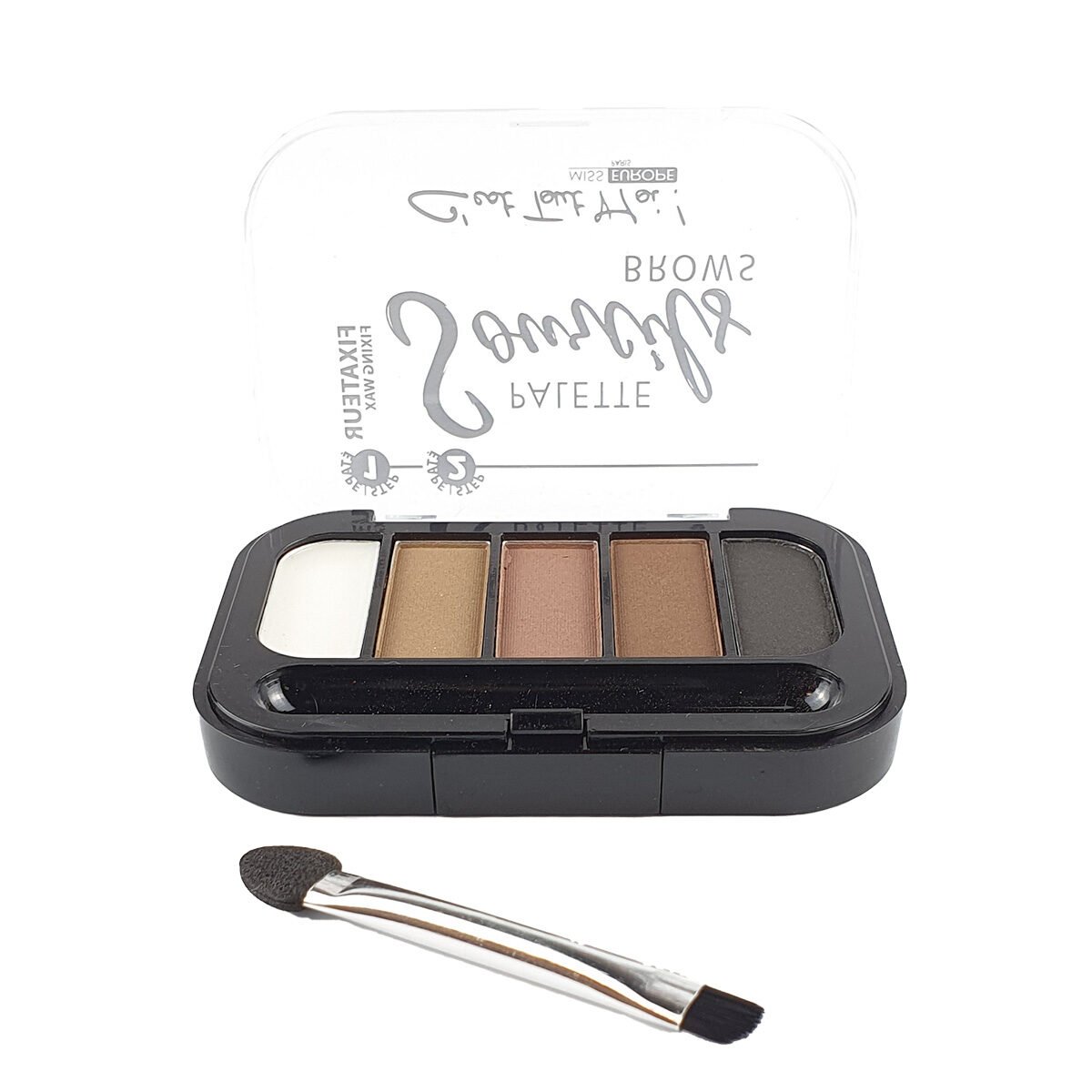 Miss Europ eyebrow palette with applicator