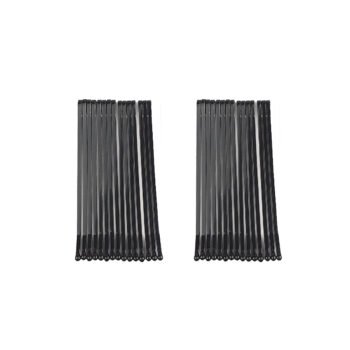 Set of 30 black guiches pliers 7 cm