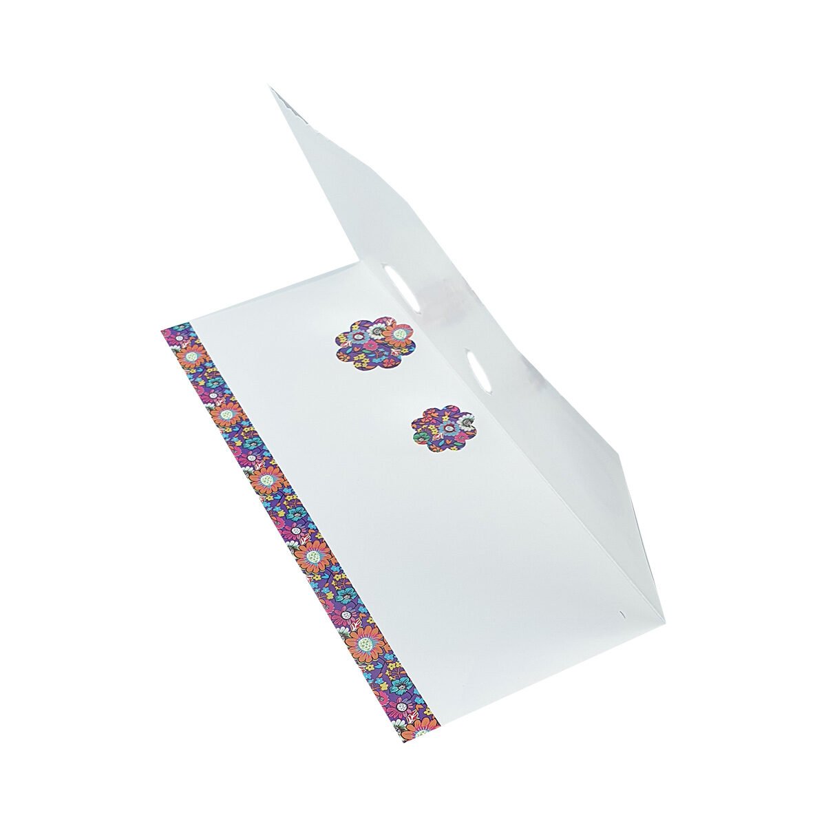2-fold postcard for birthday L 28.5 X l 11.5 cm folded with Millennium envelope