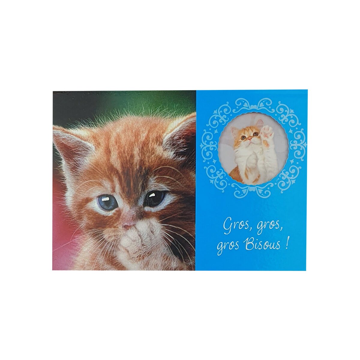 2-fold postcard for any occasion of L 15.0 X l 10.5 cm folded with Hublot envelope