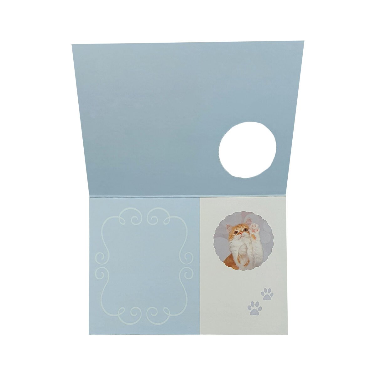 2-fold postcard for any occasion of L 15.0 X l 10.5 cm folded with Hublot envelope