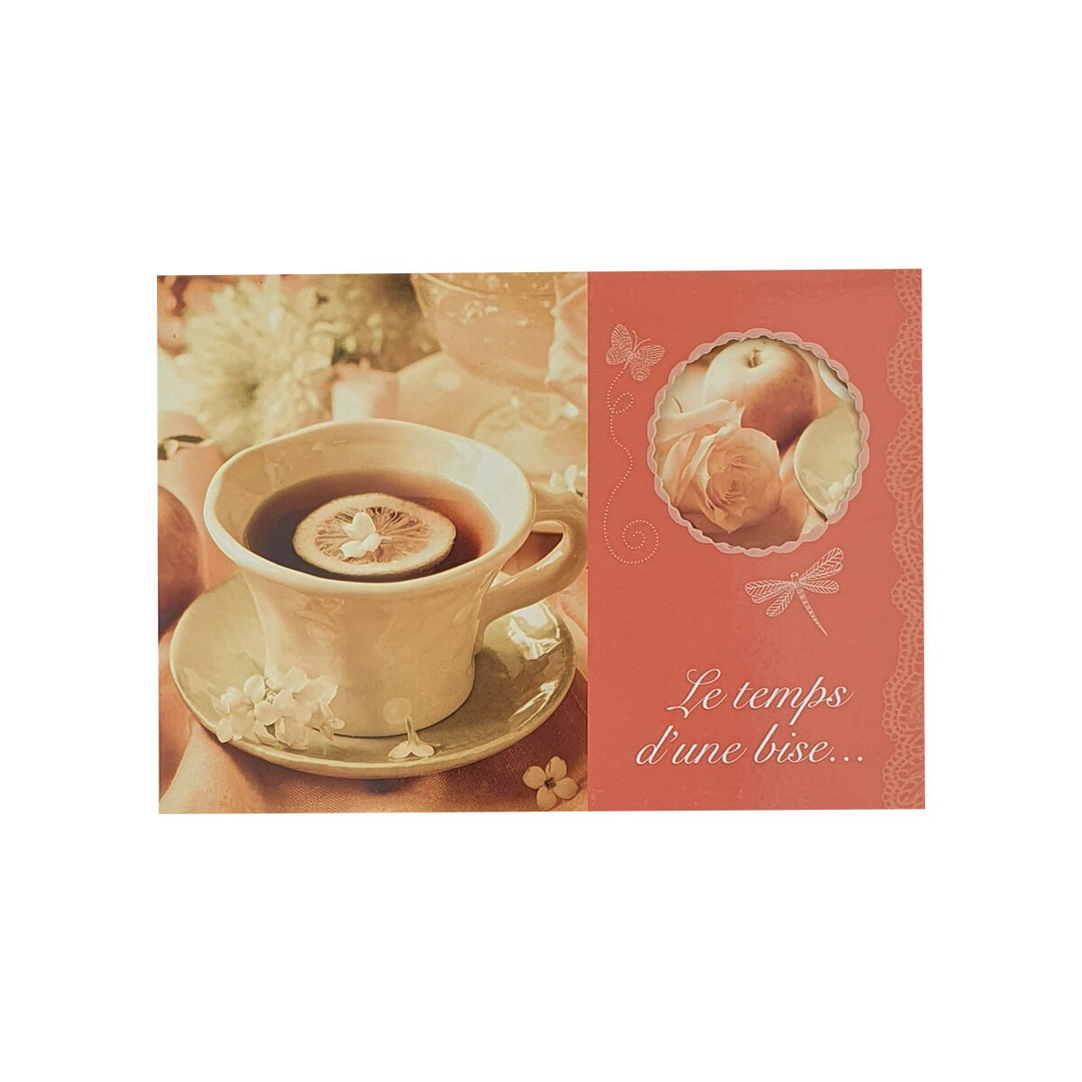 2-fold postcard for any occasion of L 15.0 X l 10.5 cm folded with Hublot envelope