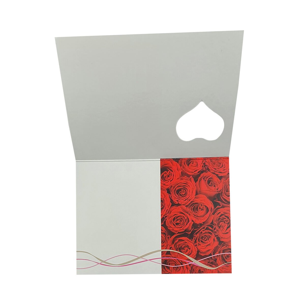 2-fold postcard for any occasion of L 15.0 X l 10.5 cm folded with Hublot envelope
