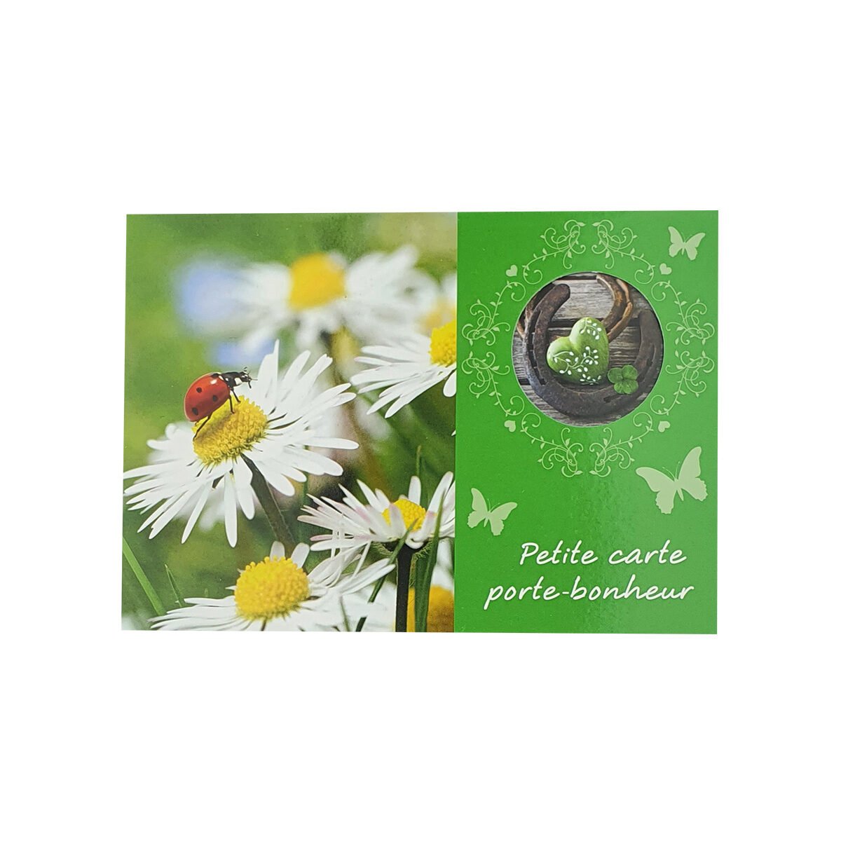 2-fold postcard for any occasion of L 15.0 X l 10.5 cm folded with Hublot envelope