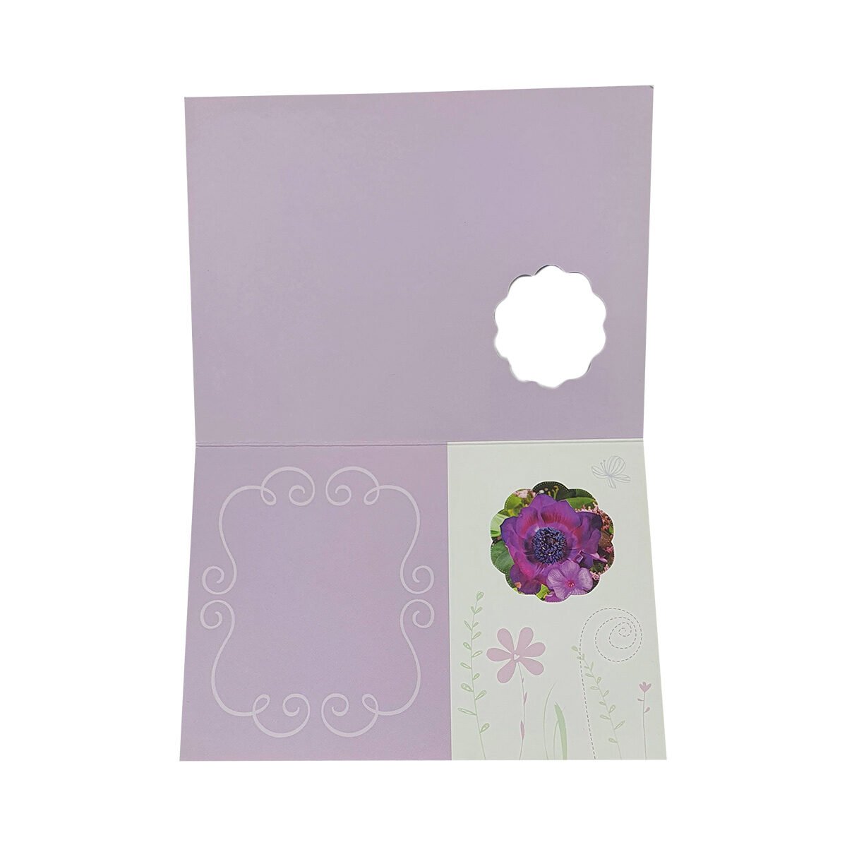 2-fold postcard for any occasion of L 15.0 X l 10.5 cm folded with Hublot envelope