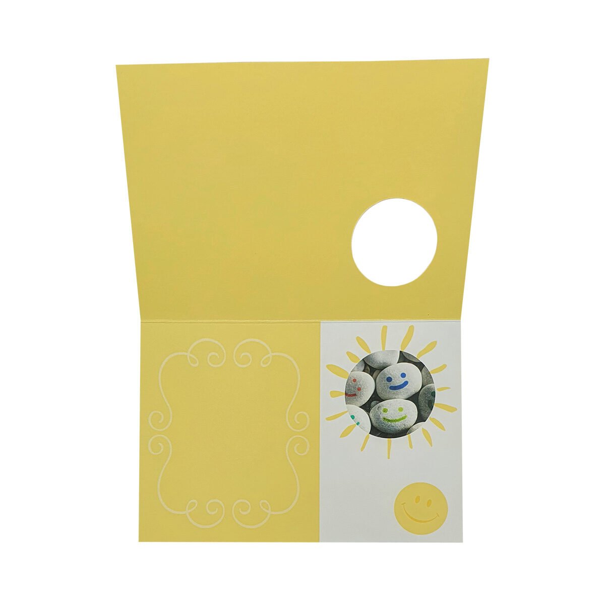 2-fold postcard for any occasion of L 15.0 X l 10.5 cm folded with Hublot envelope