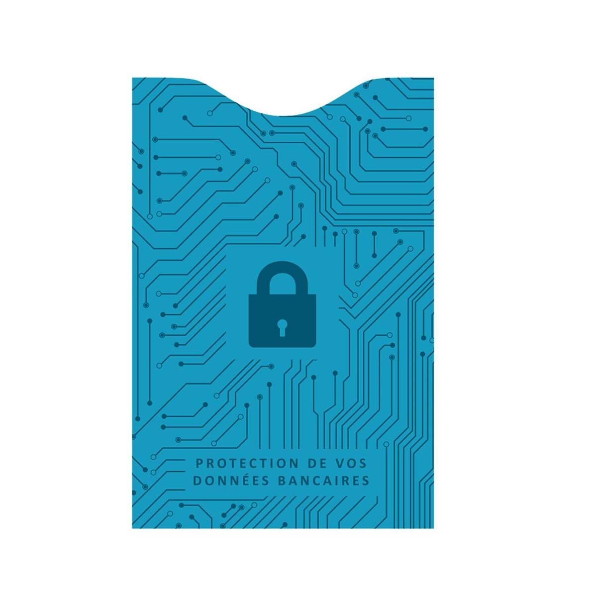 Porte Carte Aluminium Protège Carte de Crédit Bancaire RFID anti-piratage  BEMIX
