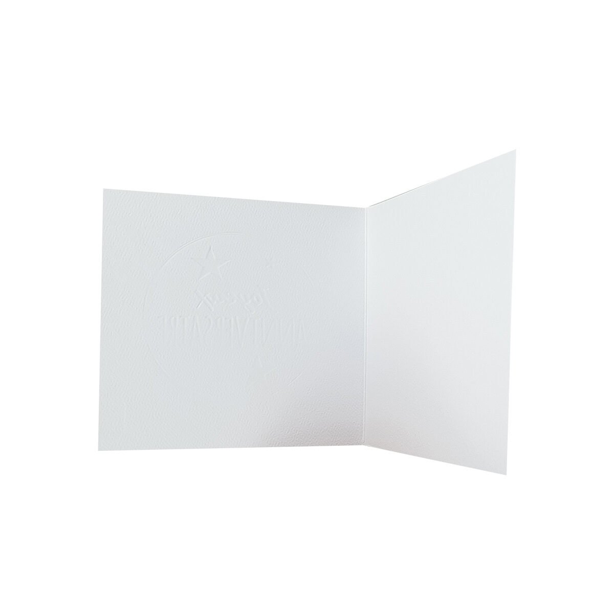 Carte postale 2 volets pour Anniversaire de 13 X 13 cm pliée avec enveloppe Le p'tit mot