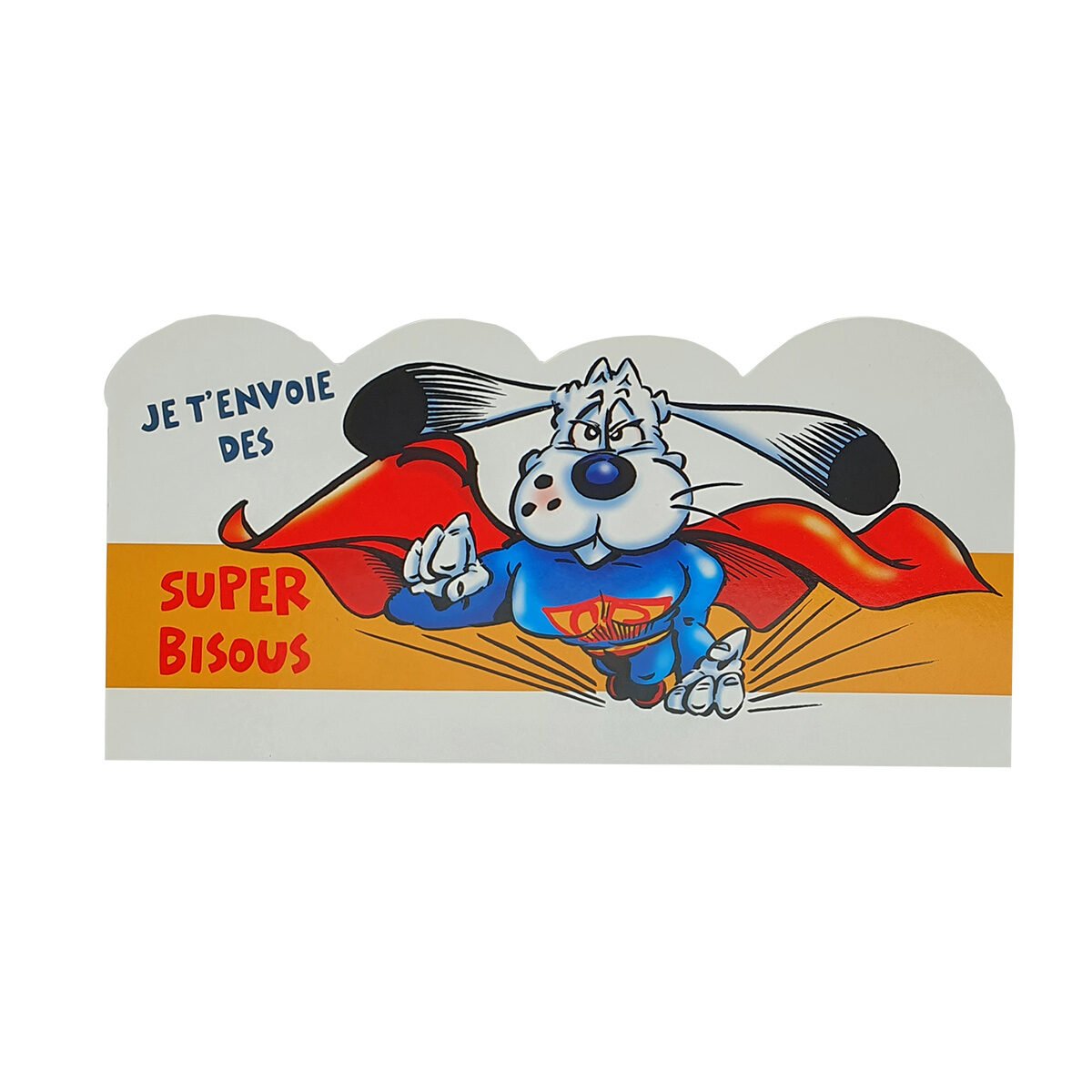 Postcard for any occasion of L 21.0 X l 10.5 cm with Paddok envelope