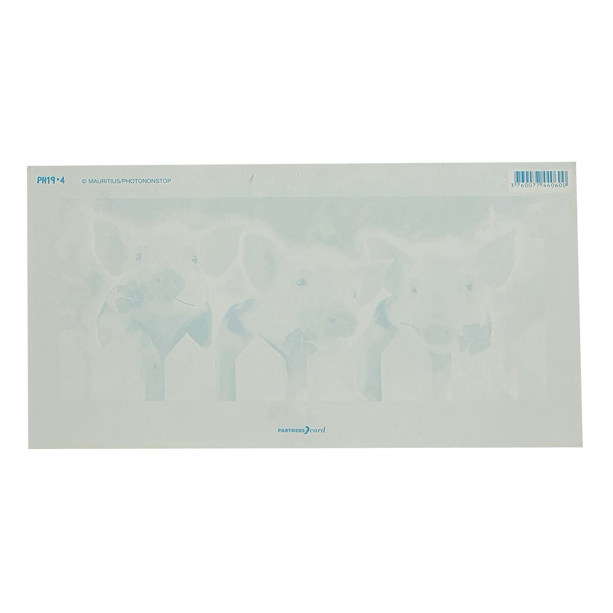 Postcard for birthday of L 23 X l 12 cm with Passion photo envelope