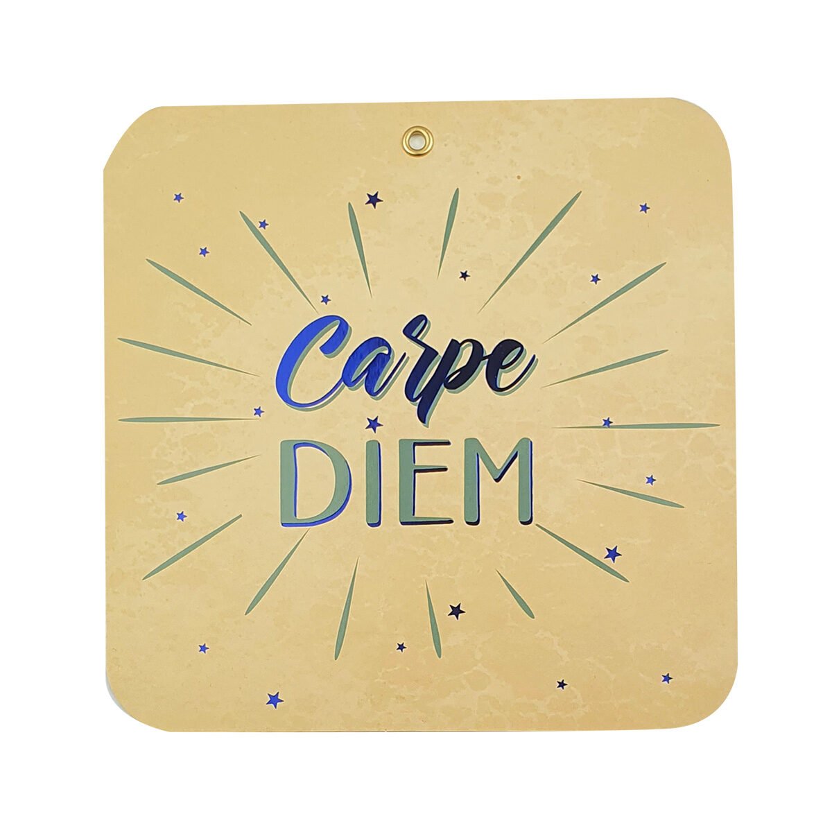 Carte postale avec un message humoristique ou philosophique de 16 X 16 cm avec enveloppe Pop collection