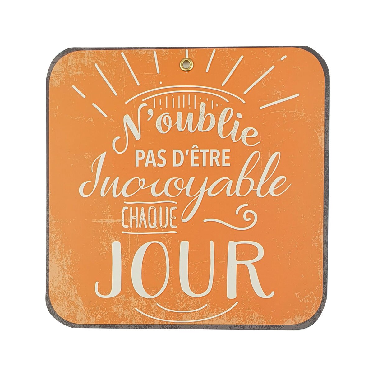 Postcard with a humorous or philosophical message 16 X 16 cm with Pop collection envelope