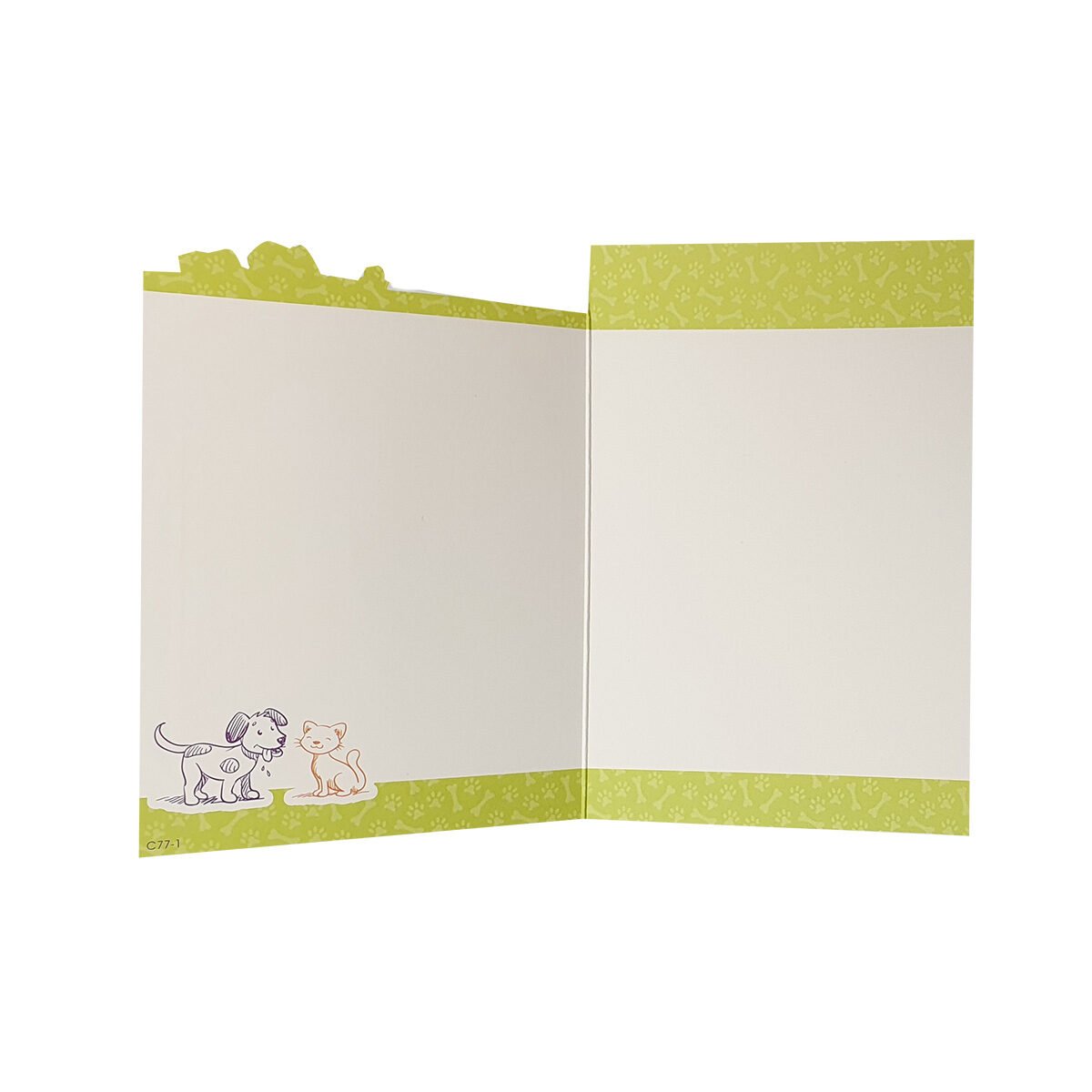 Carte postale classique 2 volets pour anniversaire de L 17.0 X l 11.5 cm pliée avec enveloppe