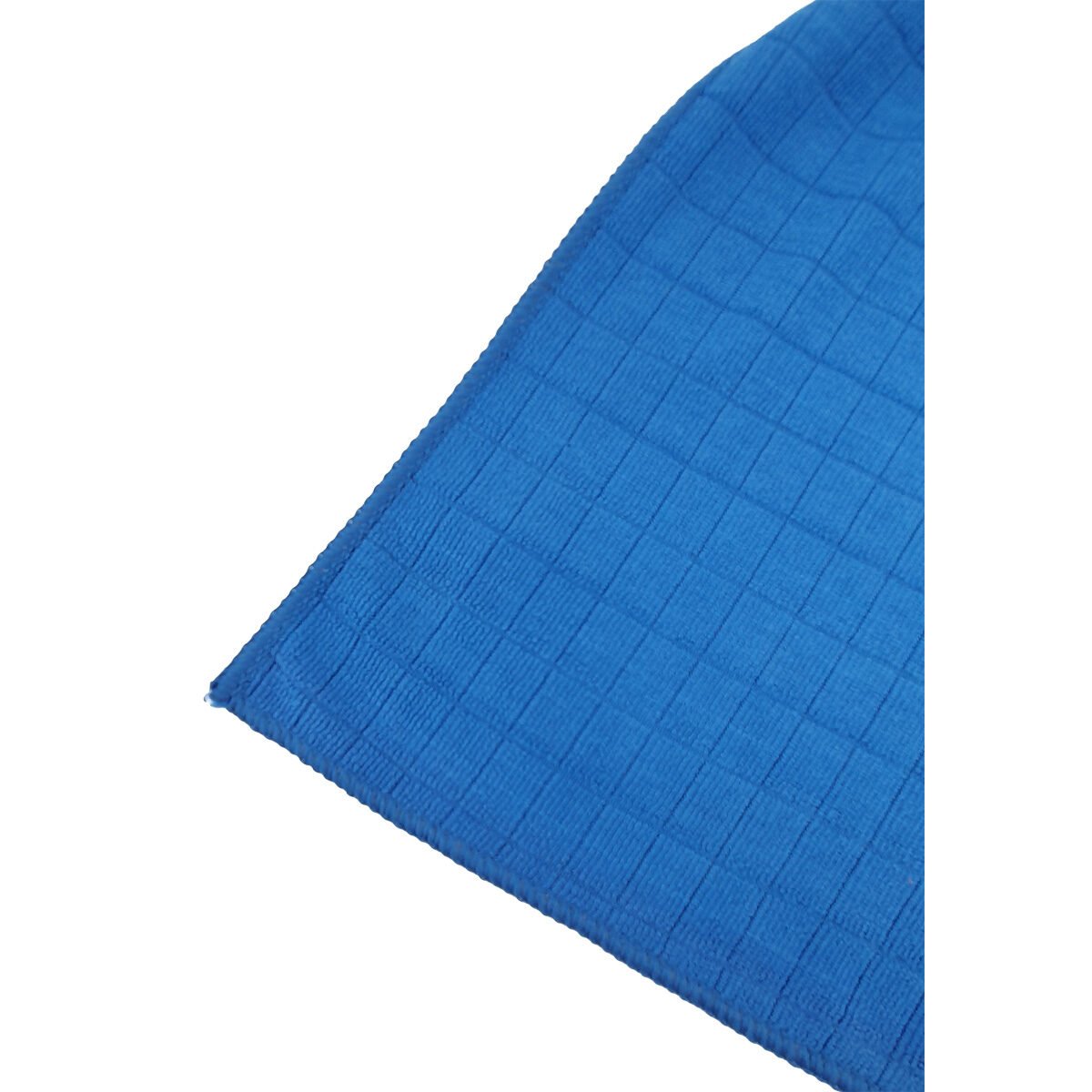 Blue microfiber waffle mop L 70 x W 50 cm