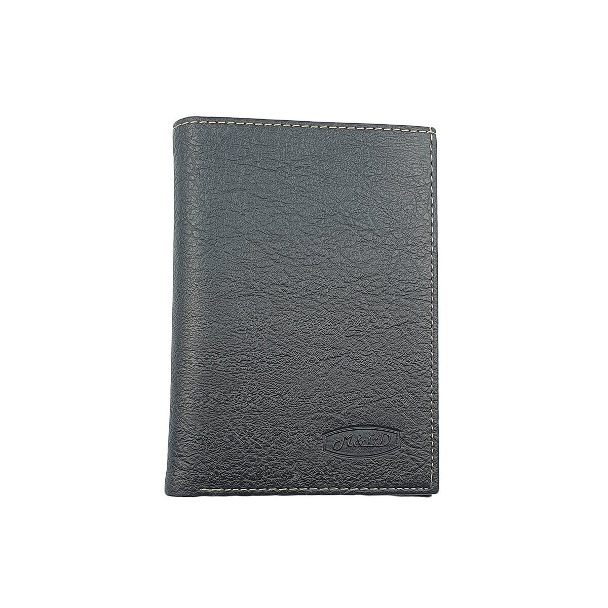 Classic black synthetic GM wallet with various compartments L 15.0 x W 2.0 x H 11.0 cm M & LD