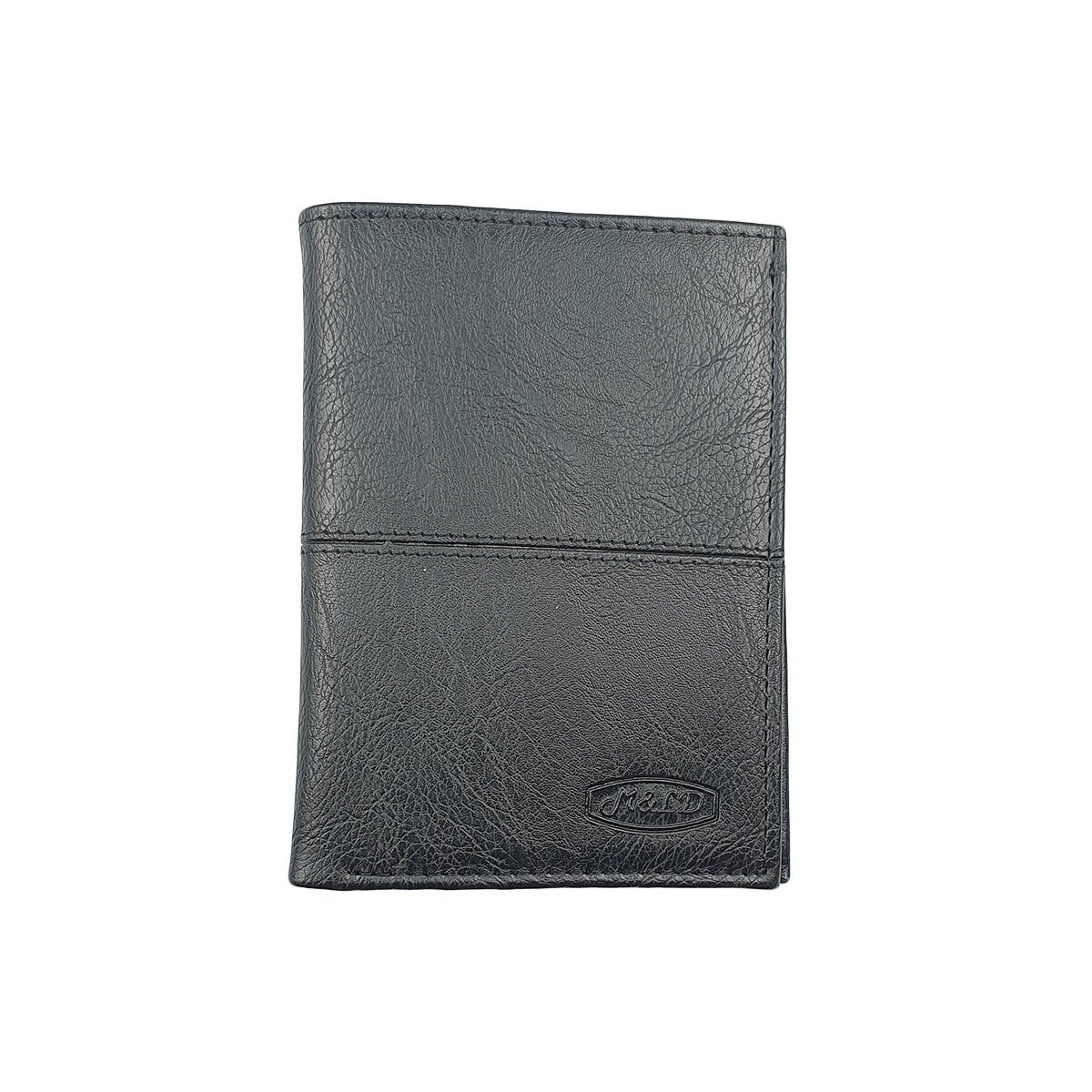 Classic black synthetic GM wallet with various compartments L 15.0 x W 2.0 x H 11.0 cm M & LD