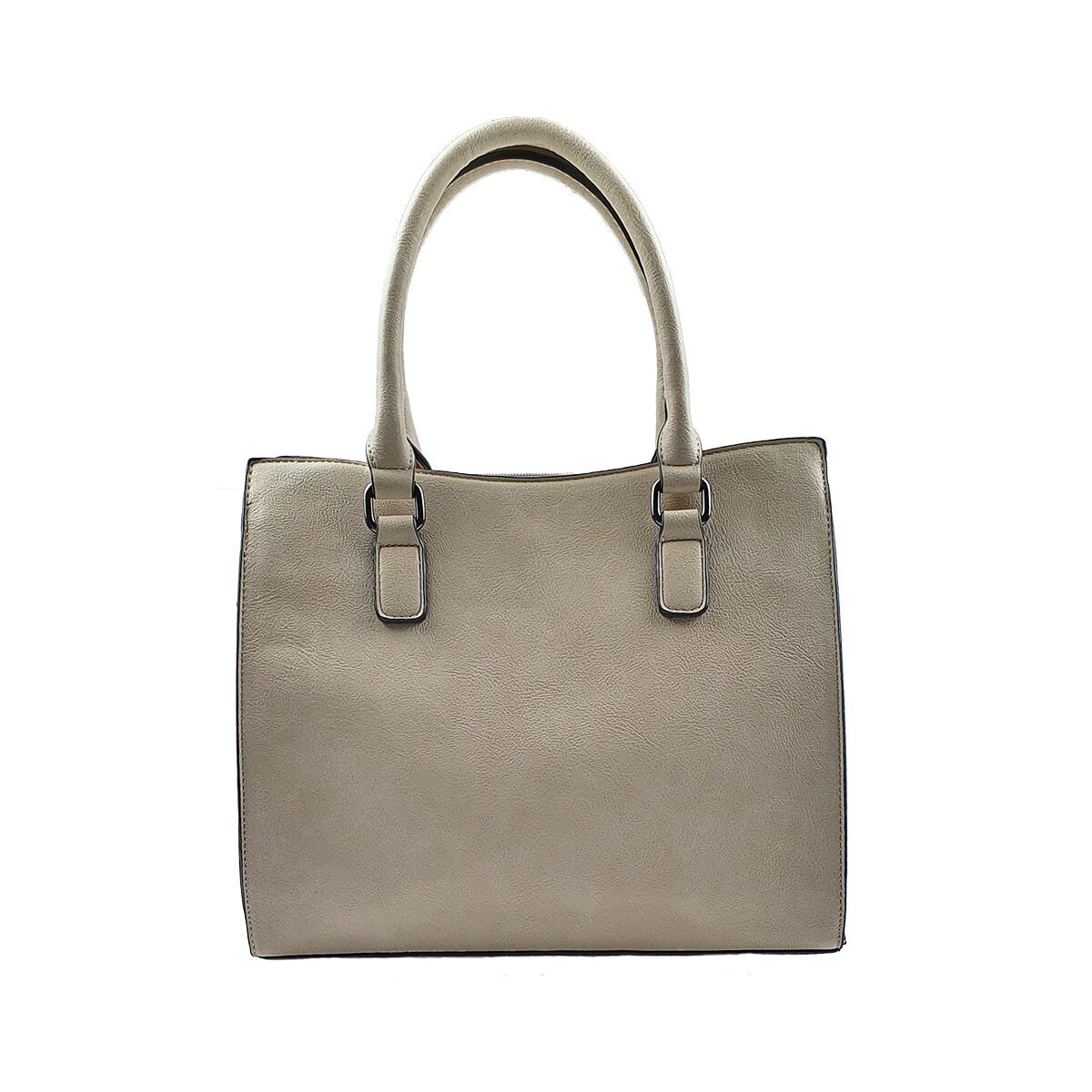 Sac à main synthétique à plusieurs compartiments et pochettes L 30 x l 12 x H 25 cm avec 2 poignées et une bandoulière réglable Melanie