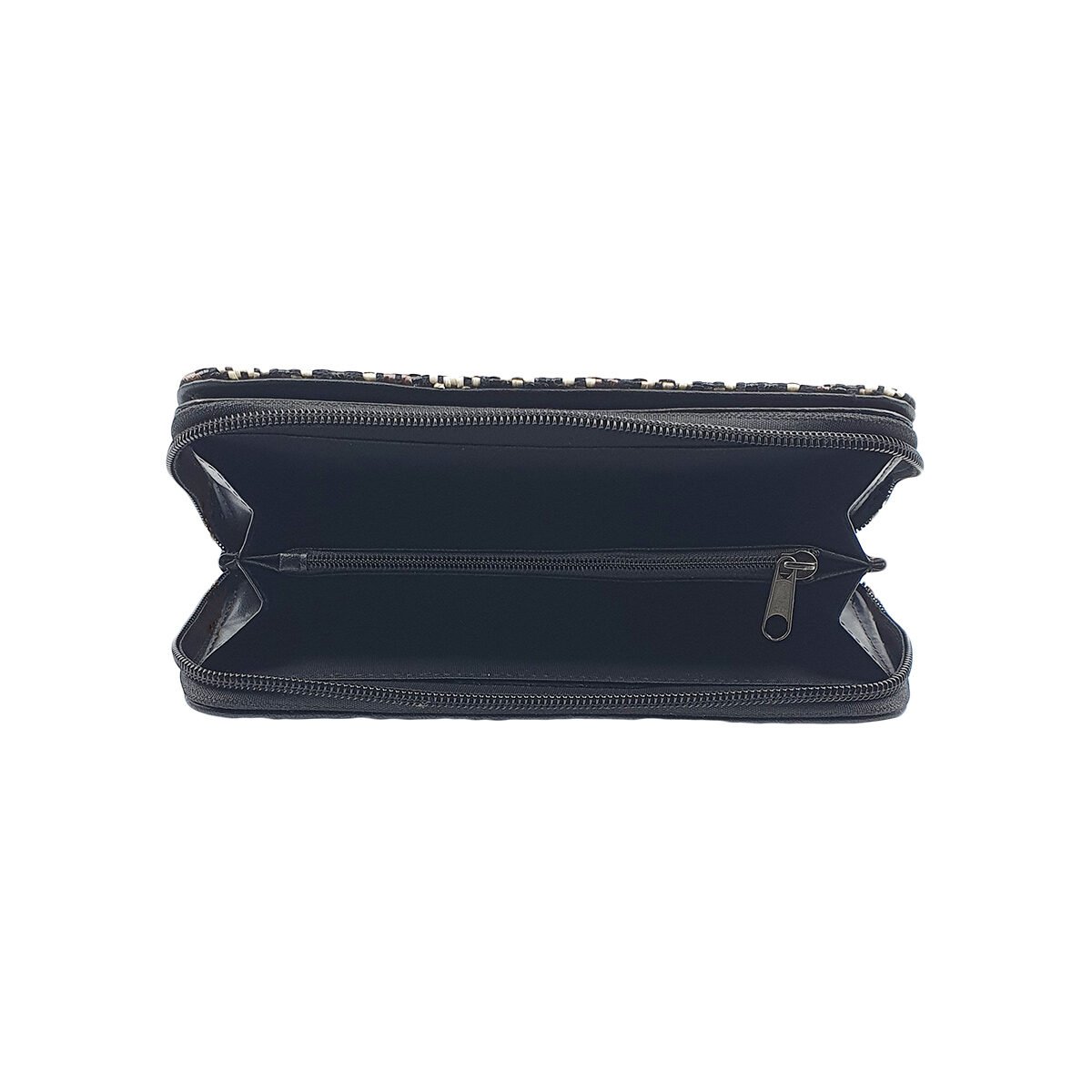 Portefeuille compagnon synthétique à divers compartiments L 19.0 x l 2.5 x H 11.0 cm Melanie