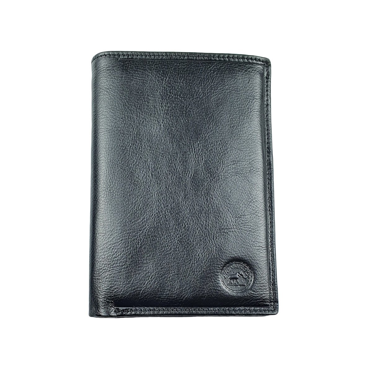 Portefeuille classique GM en cuir vachette à divers compartiments L 15.0 x l 2.5 x H 10.5 cm Eléphant d'Or