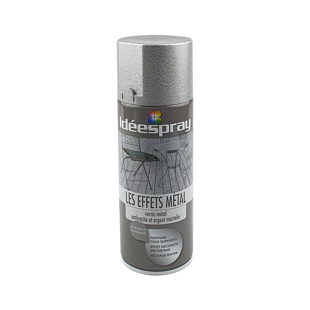 Hammered silver spray paint 400 mL Ideaspray