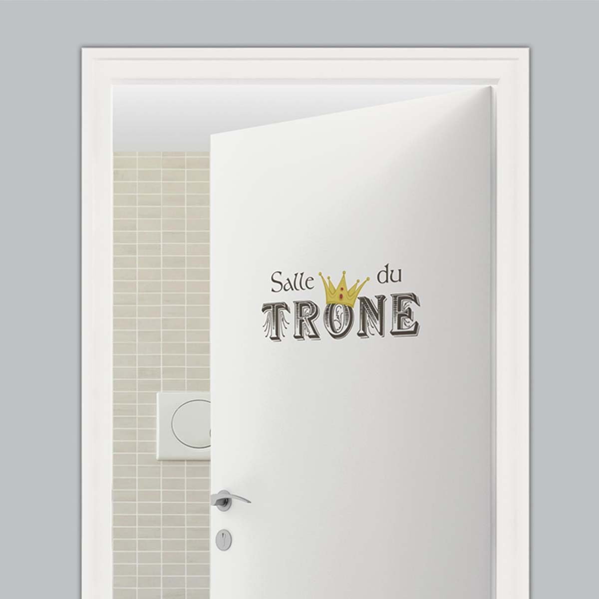 Stickers muraux qualité premium "Salle du trône" l 47.5 x H 18.5 cm
