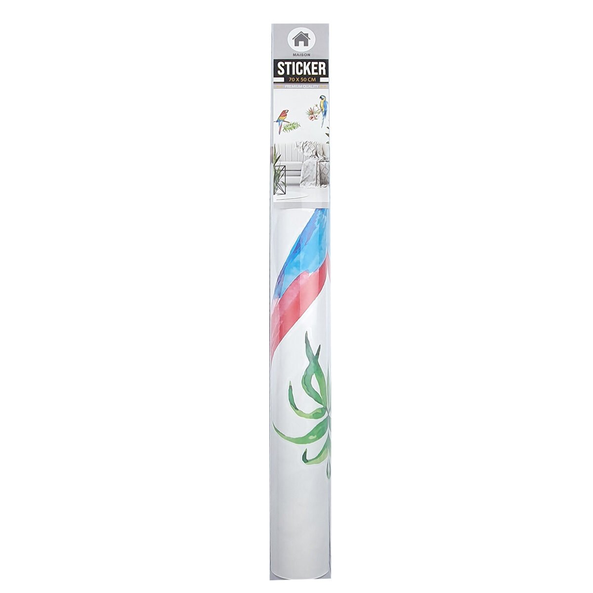 Wall stickers premium quality Parrots W 61.7 x H 73.4 cm