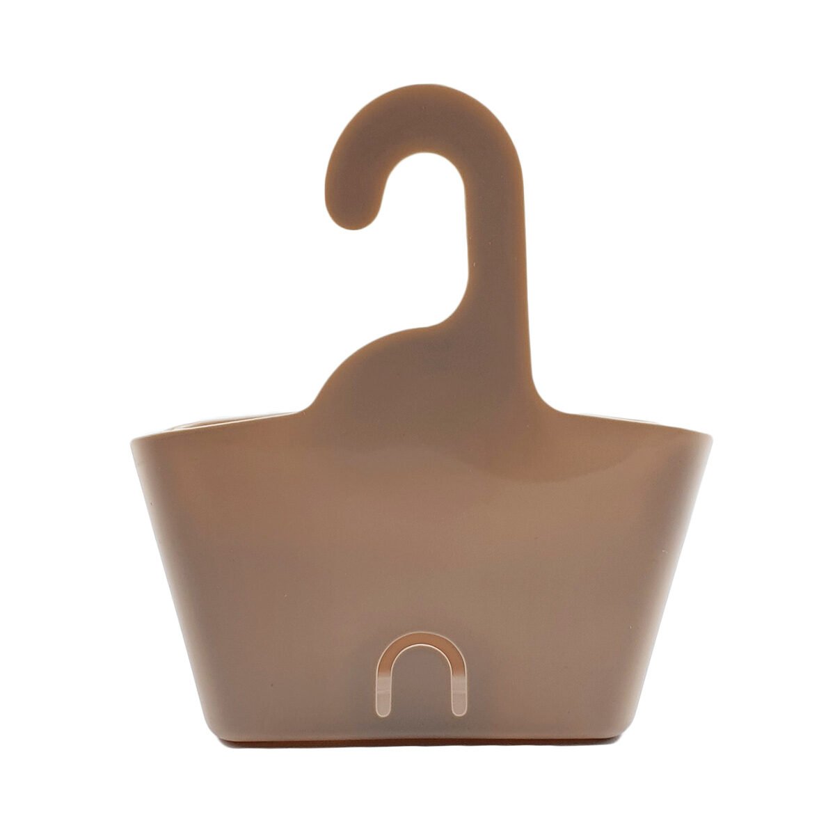 Plastic hanging shower basket L 23.5 x W 8.5 x H 25.5 cm Interior softness