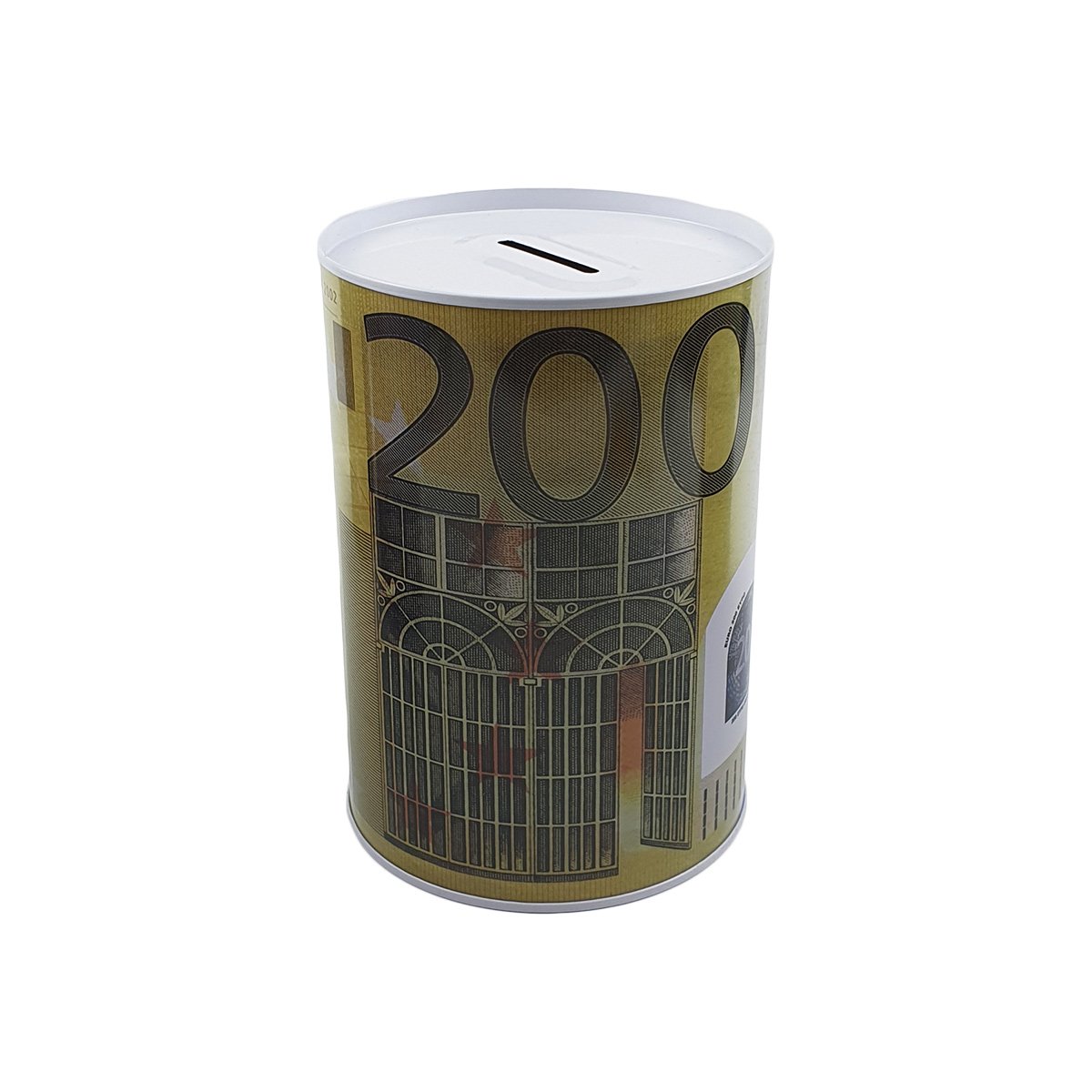 TIRELIRE BOITE MÉTALLIQUE cylindrique 500 Euros 149. Années 2000 - Money  Bank. EUR 19,56 - PicClick FR