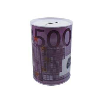 TIRELIRE BOITE MÉTALLIQUE cylindrique 500 Euros 149. Années 2000 - Money  Bank. EUR 19,56 - PicClick FR