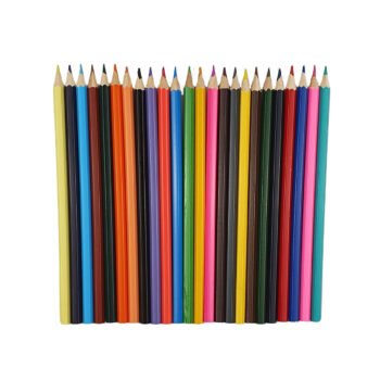 Lot de 24 crayons de couleur à nuances différentes Stil3
