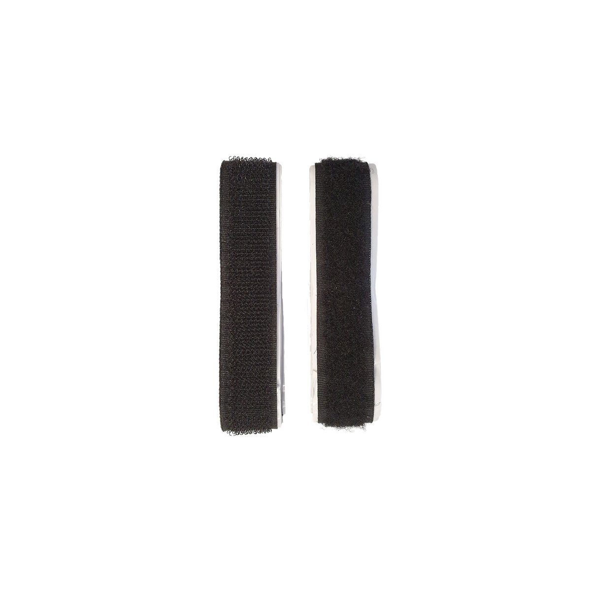 Pair of adhesive Velcro tape L 100 x W 2 cm per strip