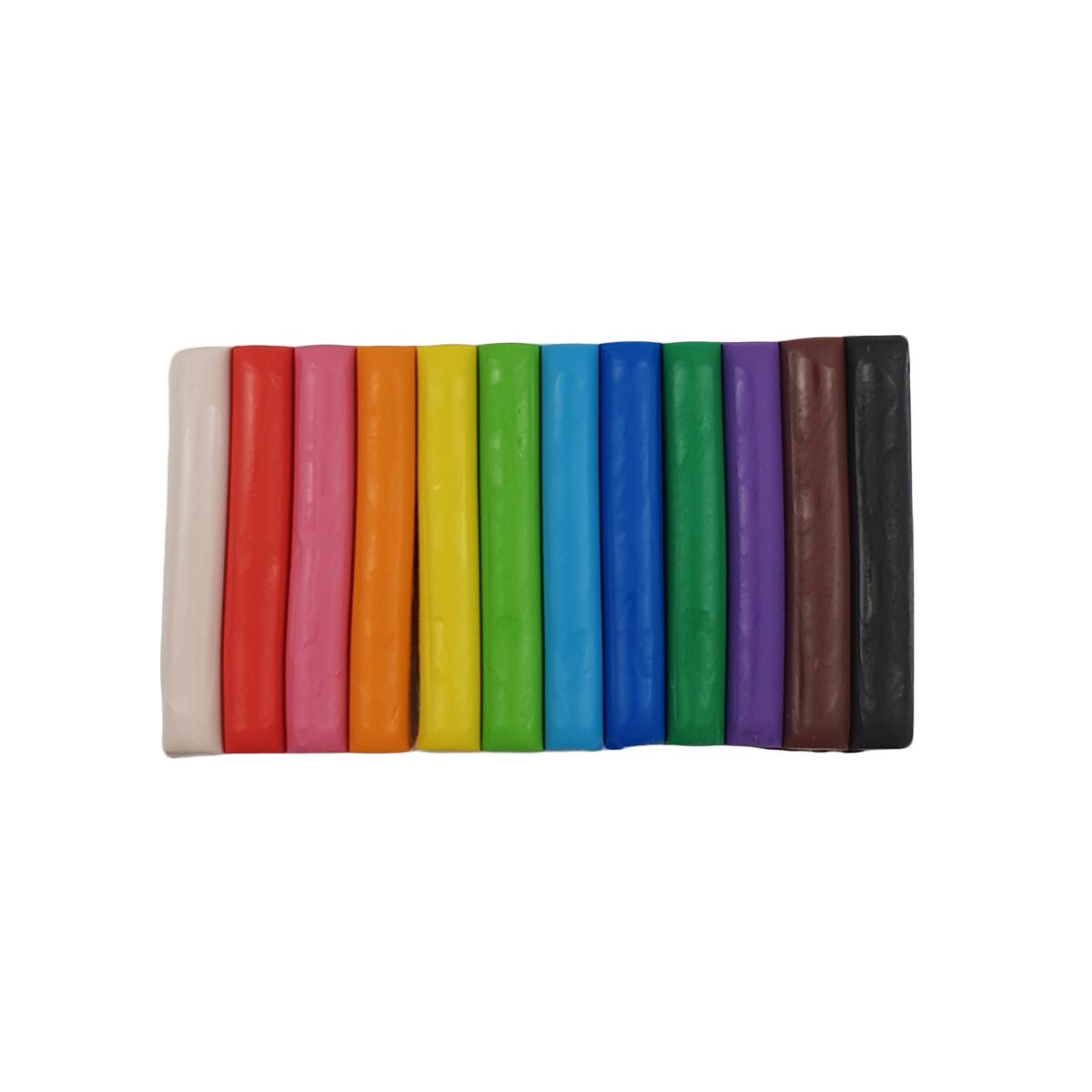 Set of 12 plasticine sticks in different colors Go Créa