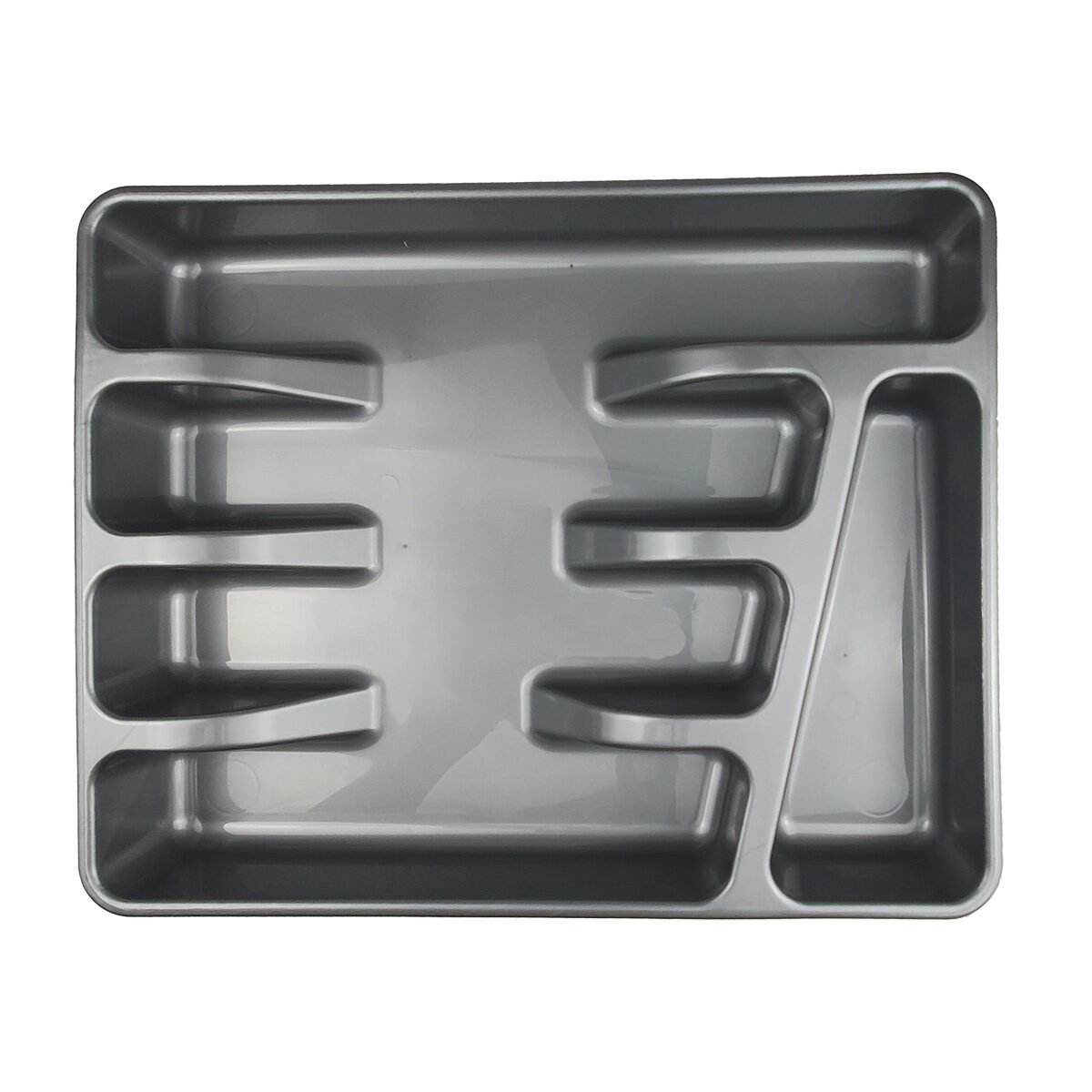 Range-couverts en plastique pour tiroir L 32 cm avec 5 compartiments