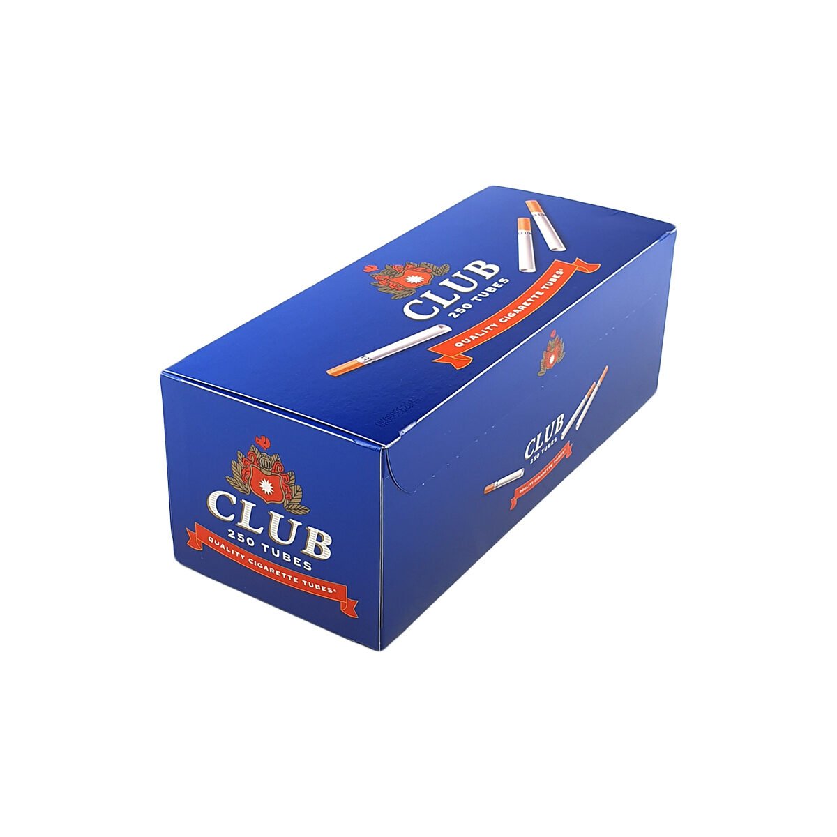 Set of 250 Club empty cigarette tubes