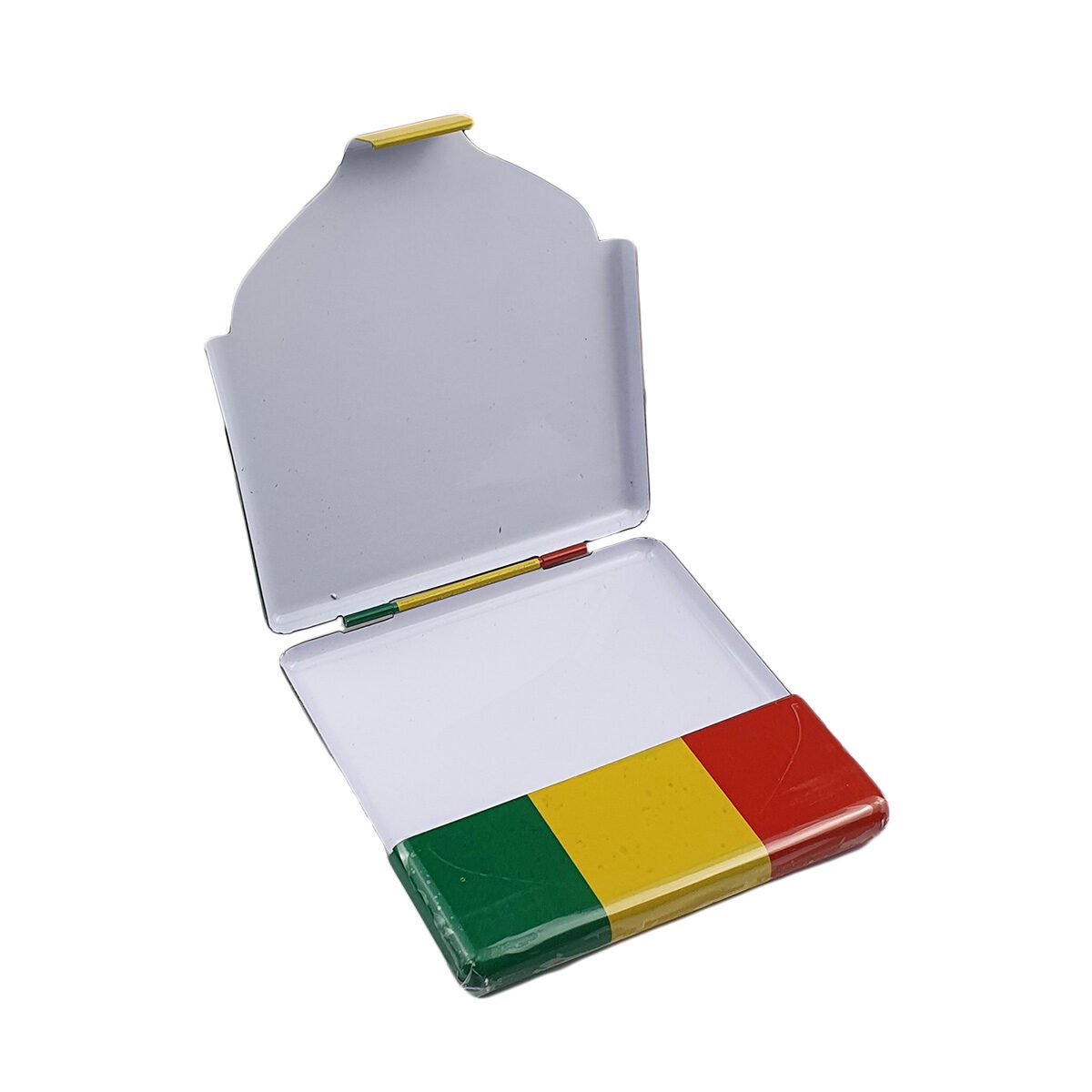 Boîte à cigarettes Jamaïca en métal L 9 x l 8 cm pour 10 cigarettes