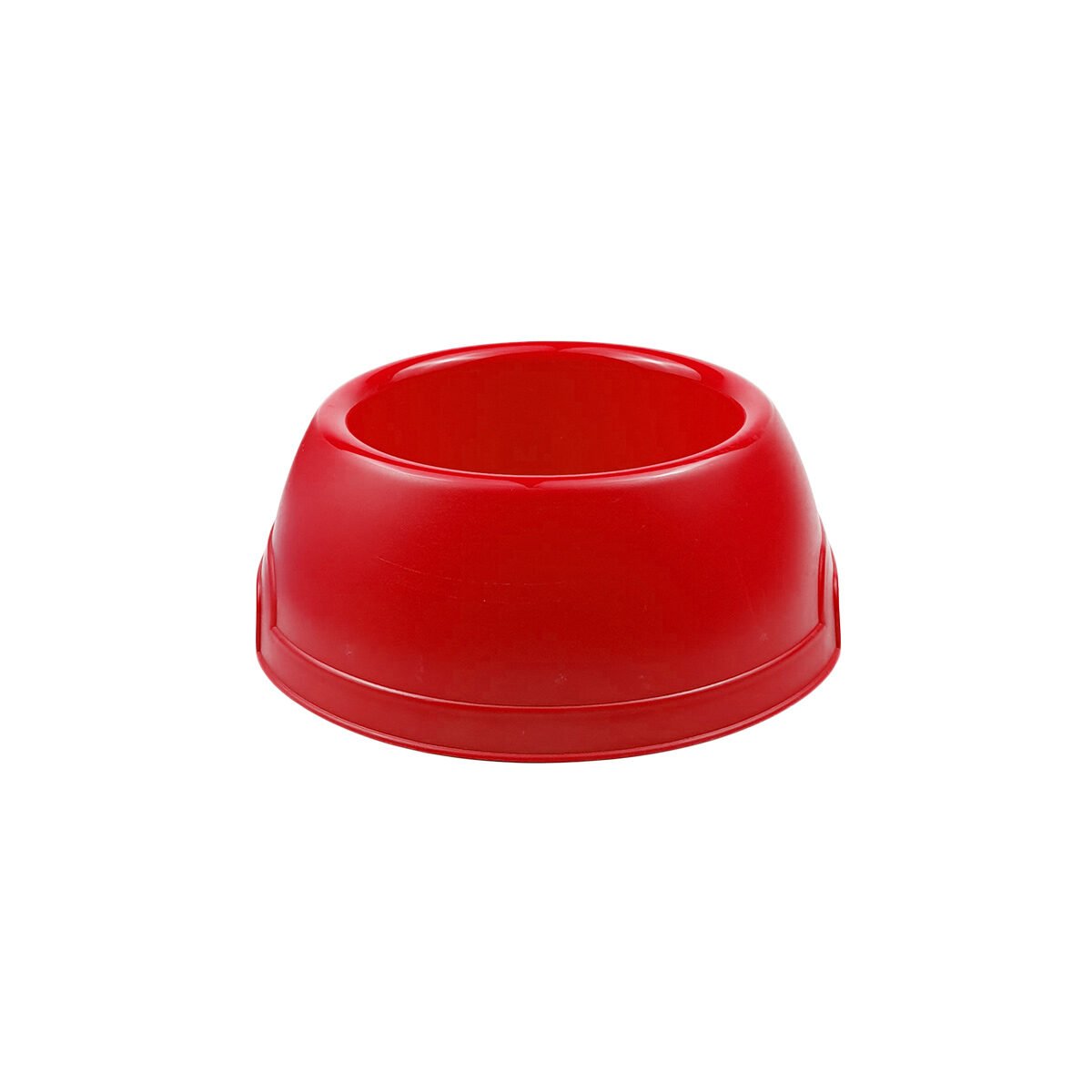Gamelle ronde en plastique D 17 x H 7 cm pour chien et chat