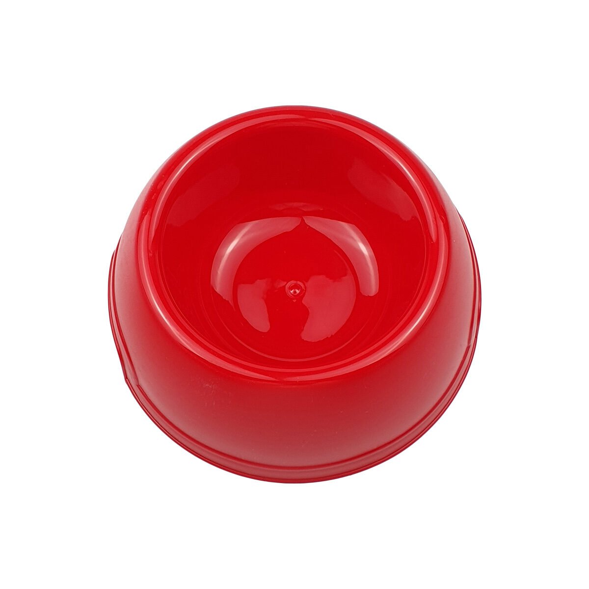 Gamelle ronde en plastique D 17 x H 7 cm pour chien et chat