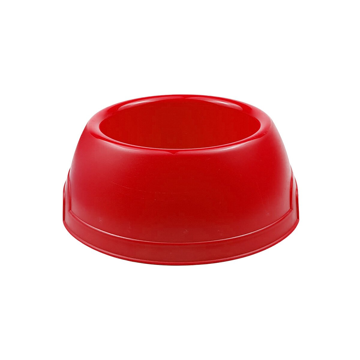 Round plastic bowl D 21 x H 8 cm for dogs and cats