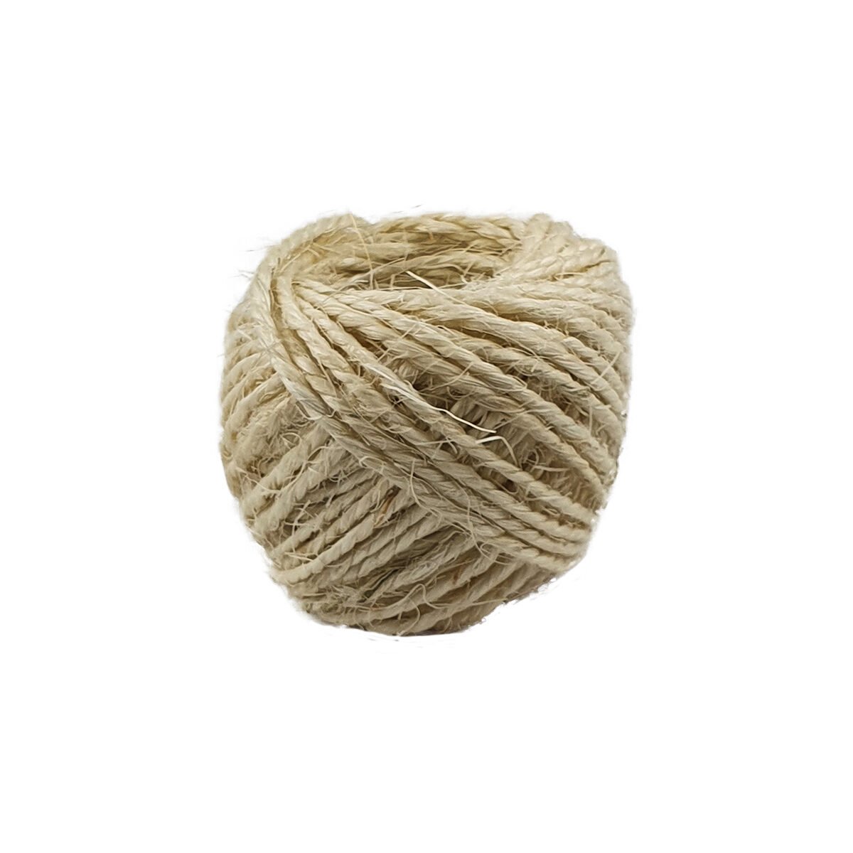 Sisal twine in a ball of about 80 g
