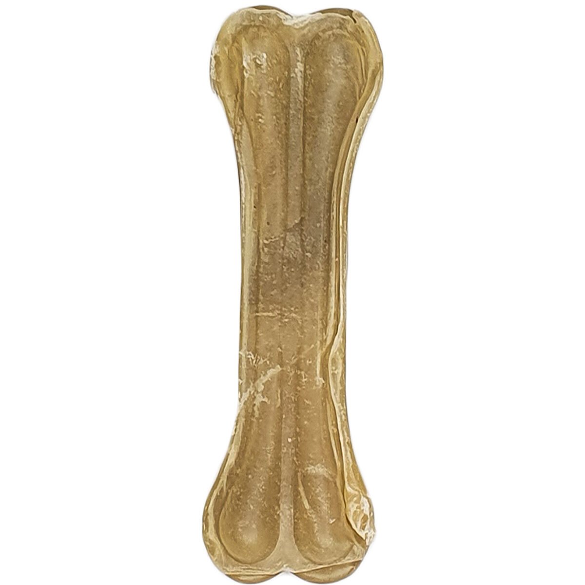 Pressed chew bone made from buffalo skin and starch L 32 x W 7 cm for dogs Distri Escaut