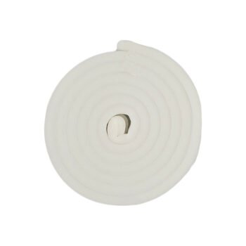 Set of 2 white polyester foam adhesive insulation seals L 2 m for all types of Luance doors and windows