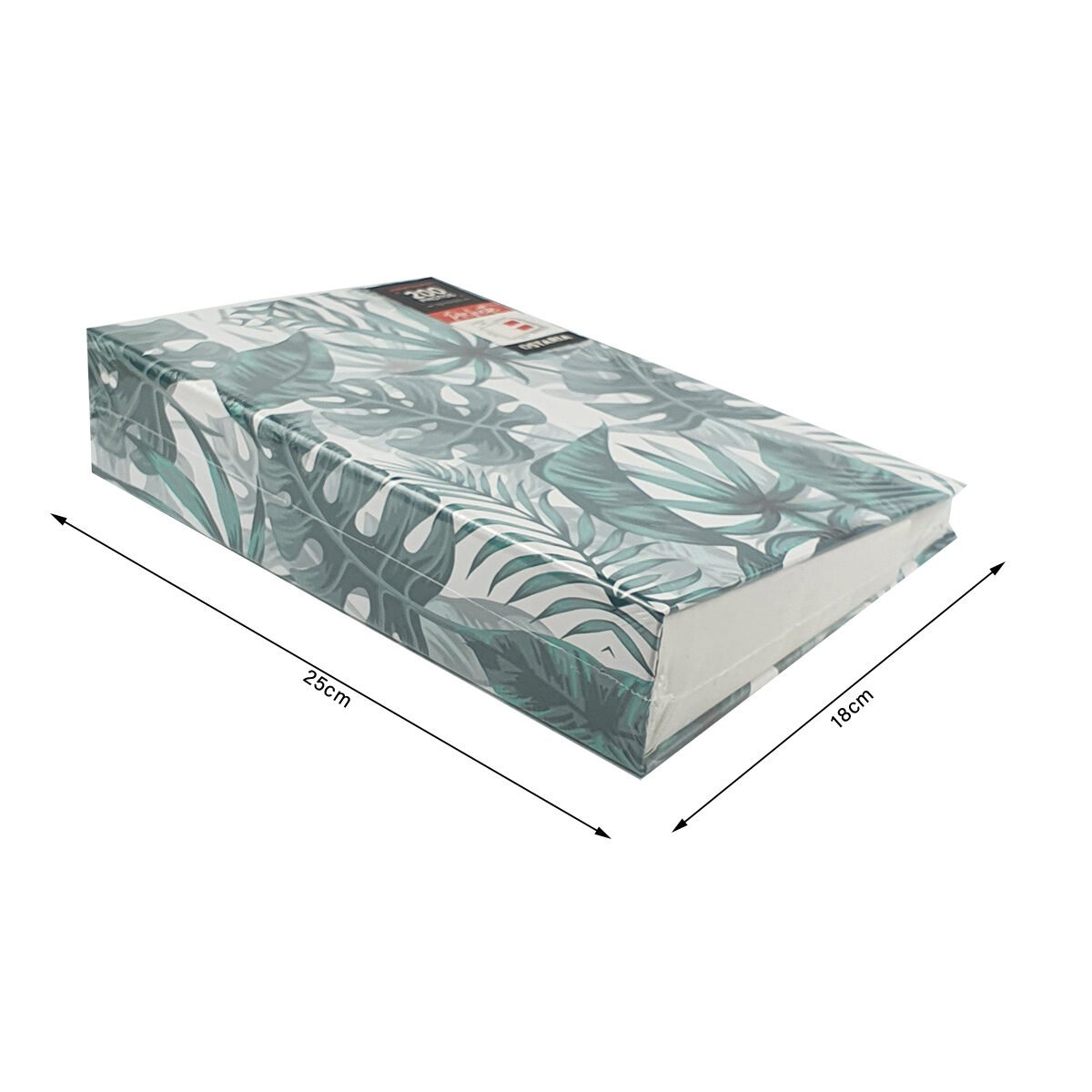 Photo album 200 pages with hard cover Sheets H 25 x W 18 cm for 200 photos of L 15 x W 10 cm Ostaria