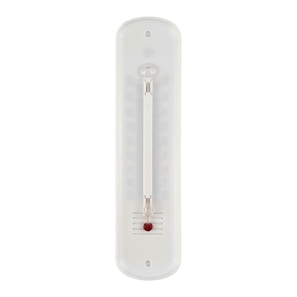 Classic plastic wall thermometer L 19 x W 5 cm
