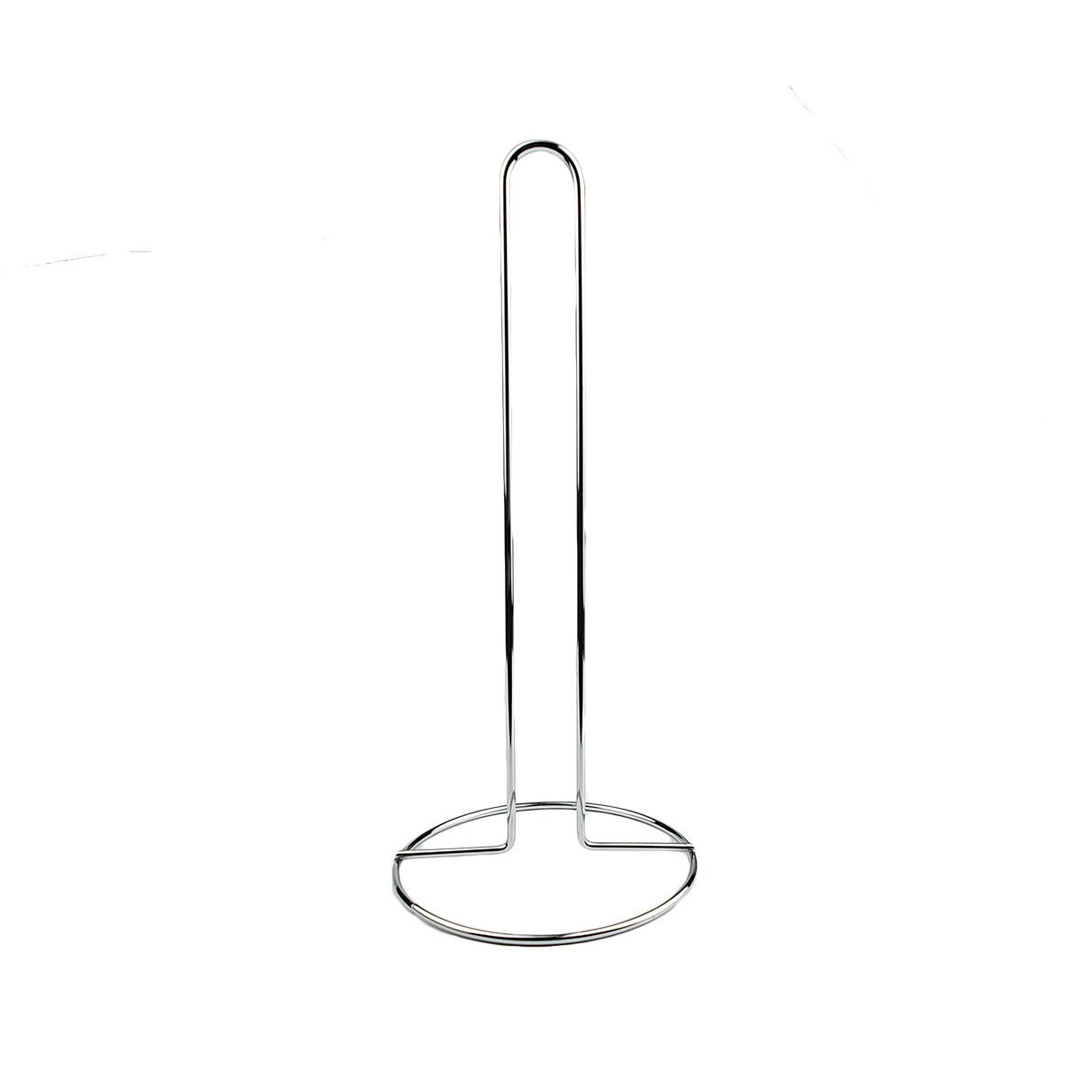 Paper towel holder in chromed metal H 31.5 cm